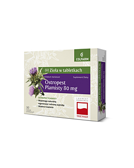 Colfarm Ostropest plamisty 80 mg, Tabletki