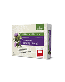 Colfarm Ostropest plamisty 80 mg, 60 tabletek