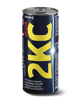 2KC Preparat ograniczający skutki spożycia alkoholu, Drink