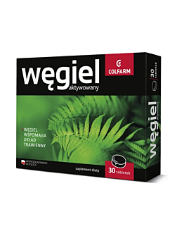 Colfarm Wegiel aktywowany Tabletki
