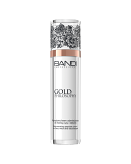 Bandi Gold Philosophy Crema Peptidica Ringiovanente per Viso, Collo e Décolleté