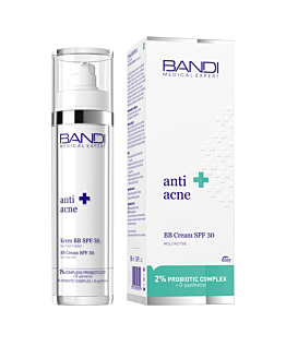 Bandi Medical Expert Anti Acne Krem BB, SPF30, Multiaktywny 