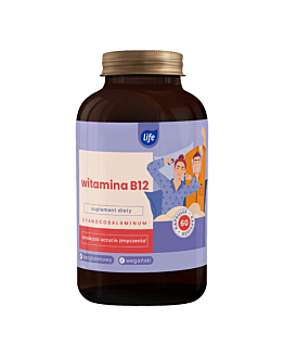 Life Witamina B12 Cyanocobalaminum Kapsułki, 60 szt.