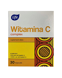 Life Witamina C Complex Kapsułki, 30 szt.
