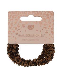Life Fascia per capelli leopardata 2 pezzi.