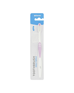 Life Dental Daily Smile Szczoteczka do zębów Fioletowa Medium 1 szt.