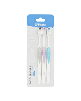 Life Dental Daily Smile Szczoteczki do zębów Medium 3 szt.