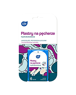 Life Plastry na pęcherze Zestaw, 6 szt.