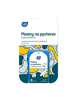 Life Plastry na pęcherze Małe, 6 szt.