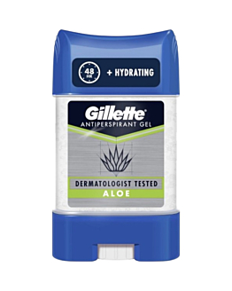 Gillette Stick Aloe, Antitraspirante in gel trasparente