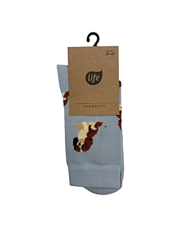 Life Skarpety bawełniane Piesek Cocker Spaniel niebieski, rozm. 39-42