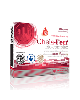 Olimp Chela-Ferr Bio-Complex, Suplement diety z żelazem, Kapsułki