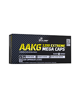 Olimp AAKG 1250 Extreme Mega Caps Kapsułki, 120 szt.