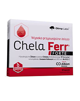 Olimp Chela-Ferr Forte, Suplement diety z żelazem, Kapsułki
