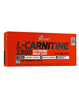 Olimp L-Carnitine 1500 Extreme Mega, Suplement diety wspomagający odchudzanie, Kapsułki