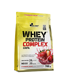 Olimp Whey Protein Complex 100% Truskawka Proszek, 700 g