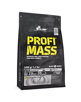 Olimp Profi Mass o smaku Truskawkowym, proszek 1 kg
