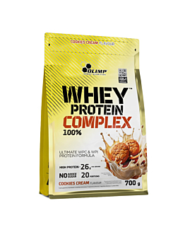 Olimp Whey Protein Complex 100% Cookies Cream Proszek, 700 g