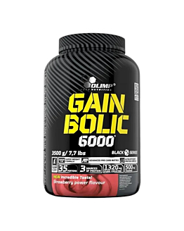 Olimp Gain Bolic 6000 Smak truskawkowy Proszek do rozpuszczania, 3500 g