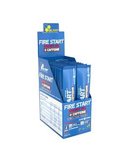 Fire Start Energy Gel+Caffeine Smak Czarna porzeczka Żel w saszetce, 36 g