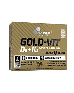 Olimp Gold-vit D3+k2 2000 Iu Sport Edition Kapsułki, 60 szt.