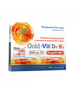 Olimp Gold-Vit D3+K2, 30 Kapsułek
