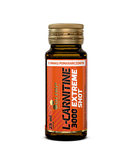 Olimp L-Carnitine 3000 Extreme Shot Pomarańczowy, 25 ml