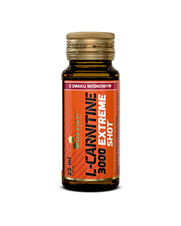 Olimp L-Carnitine 3000 Extreme Shot Wiśniowy, 25 ml