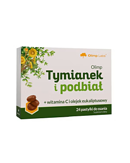 Olimp Tymianek i podbiał, Pastylki do ssania