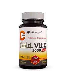 Olimp Gold-Vit C Forte 1000 mg, Suplement diety z witaminą C, Kapsułki