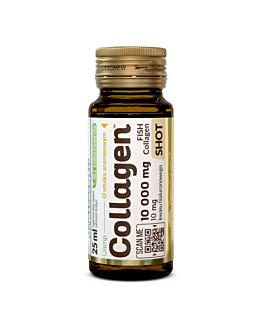 Olimp Collagen Shot o smaku ananasowym, 25 ml