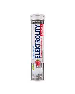 Olimp Hydratonic Elektrolity Senior Malina Tabletki musujące, 20 szt.