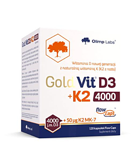 Olimp Gold-Vit D3+ K2 4000 j.m.