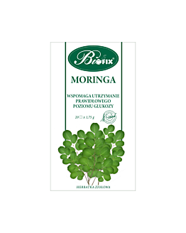 BifixMoringa Herbatka ziołowa ekspresowa, 20 tor.