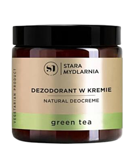Stara Mydlarnia antyperspirant w kremie, Green Tea 