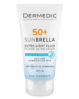 Dermedic Sunbrella Ultralekki krem do skóry tłustej i mieszanej SPF50+