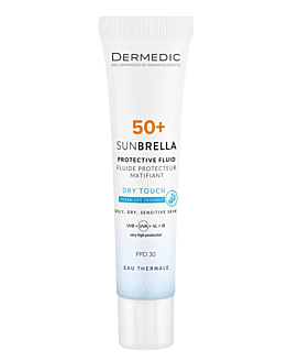 Dermedic Sunbrella, Matujący krem ochronny SPF50+ 