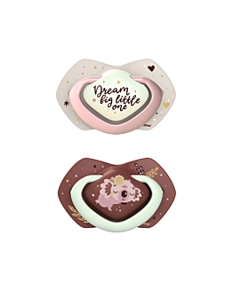 Canpol Babies Ciuccio Simmetrico Sleepy Koala 0-6M Rosa 2 pz