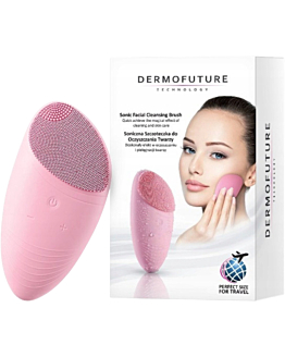 Dermofuture Spazzola Sonica per il Viso, Piccola Rosa