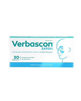 Verbascon Zatoki, Tabletki