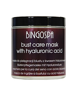 Bingospa Maska z kwasem hialuronowym do pielęgnacji biustu