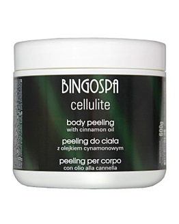 Bingospa Cellulite Peeling do ciała z olejkiem cynamonowym