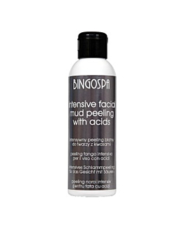Bingospa Intensywny peeling błotny z kwasami do twarzy