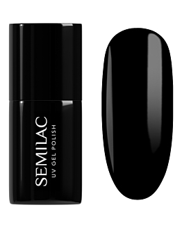 Semilac UV Hybrid Lakier hybrydowy, 031 Black Diamond
