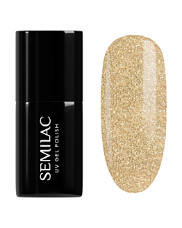 Semilac Smalto ibrido, 037 Gold Disco