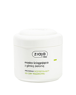 Ziaja PRO Zielona Maska ściągająca z glinką