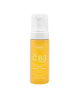 Ziaja Vitamina C.B3 Niacinamide Naturalmente idratante Schiuma detergente per il viso