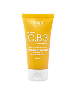 Ziaja Witamina C.B3 Niacynamid Naturalnie nawilżamy Maseczka-serum glow 