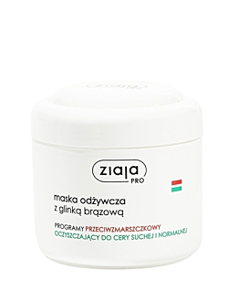 Ziaja PRO Maska odżywcza z glinką brązową