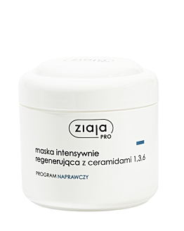 Ziaja PRO Granatowa Maska intensywnie regenerująca z ceramidami